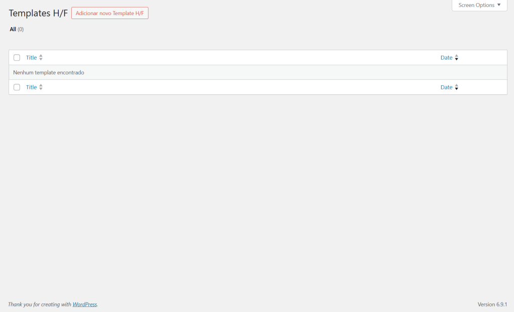 Easy Head & Footer for Elementor, screenshot 1