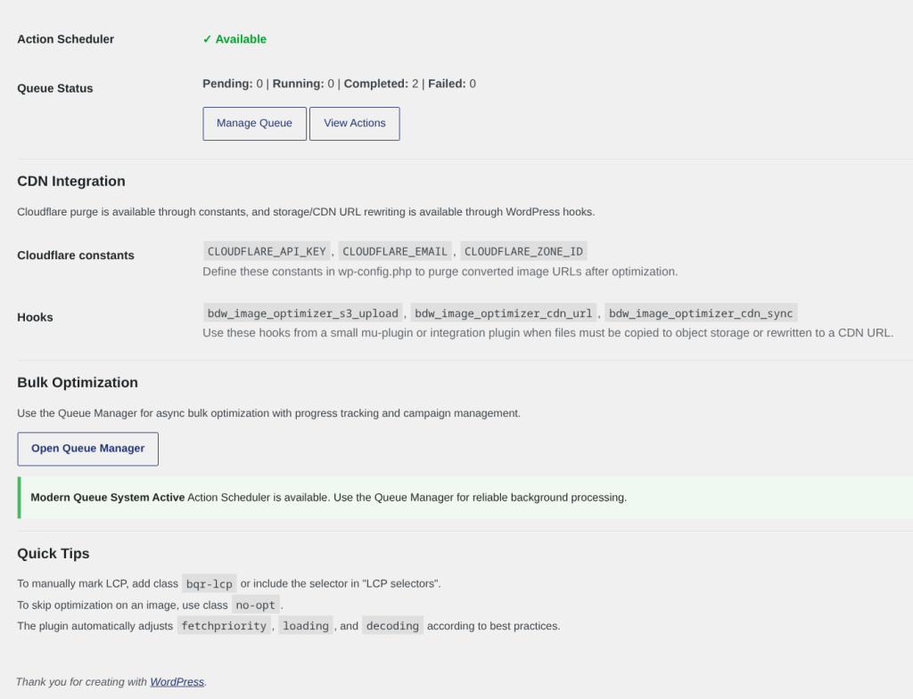 Image Optimizer, screenshot 3