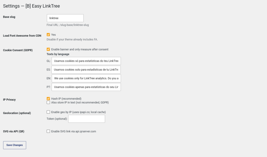 Easy LinkTree, screenshot 3