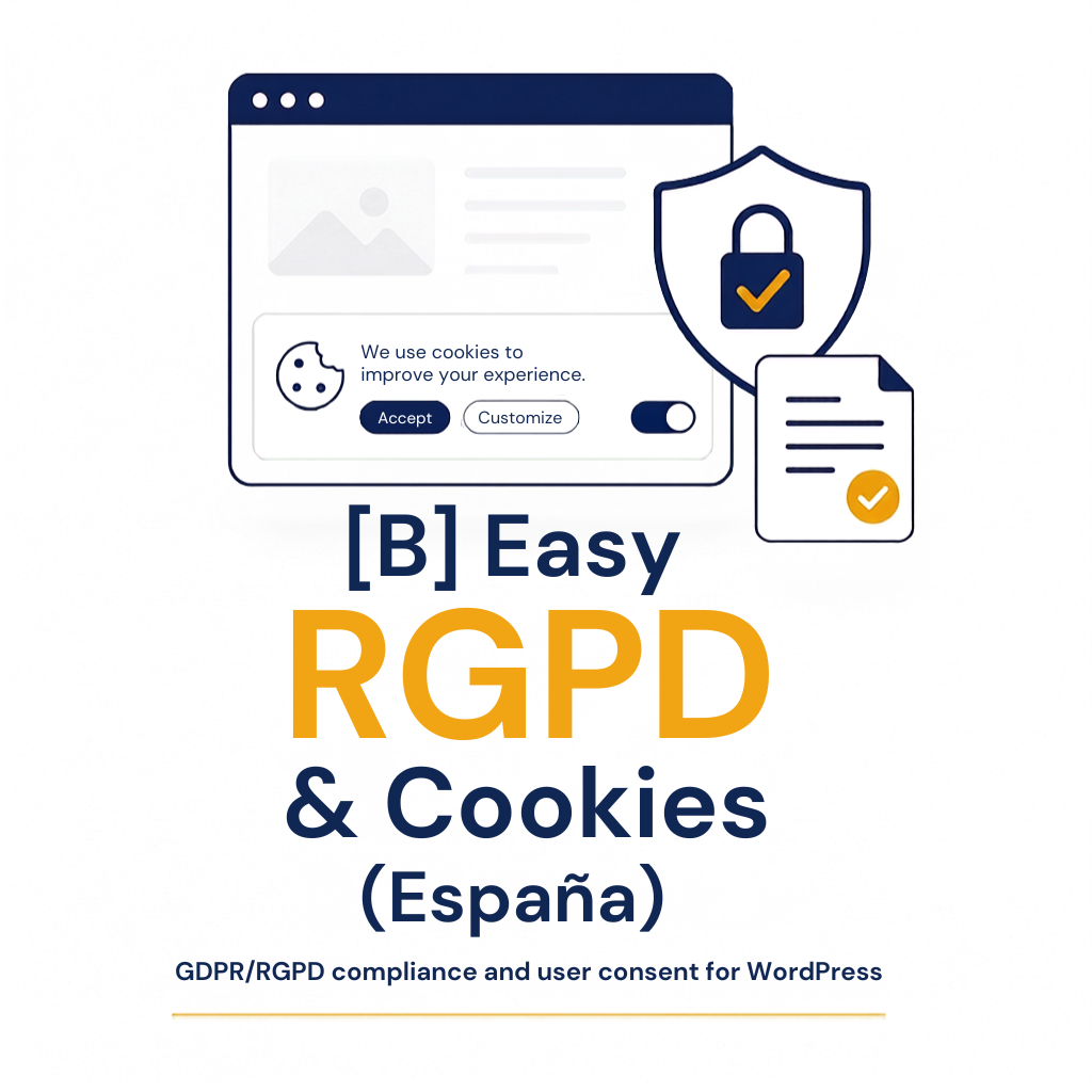[B] Easy RGPD & Cookies (España)