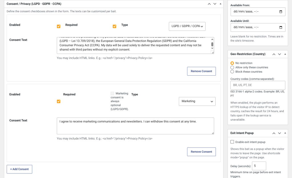 Easy Lead Magnet Manager, screenshot 10