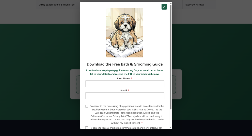 Easy Lead Magnet Manager, screenshot 5