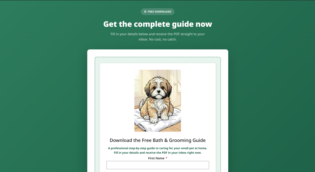 Easy Lead Magnet Manager, screenshot 2