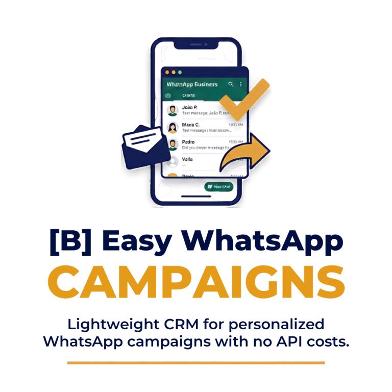 [B] Easy WhatsApp Campaigns