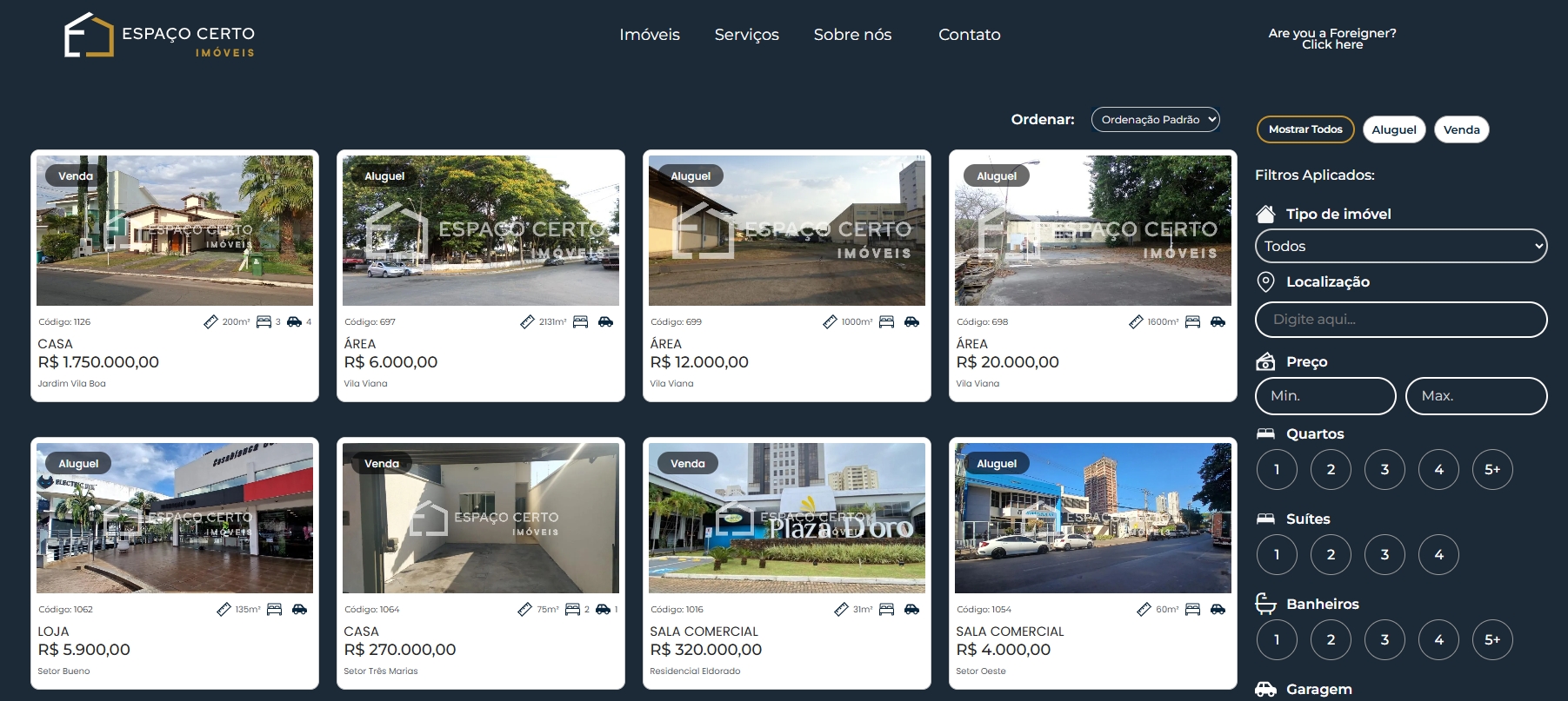 Mockup do plugin de integração