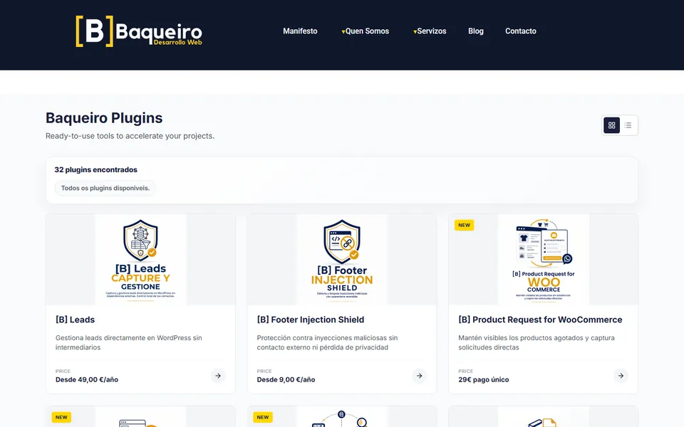 Home page of [B] plugins